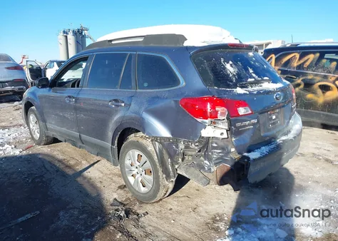 2013 Subaru Outback 2.5I из США, поврежденный, VIN 4S4BRBACXD3255242